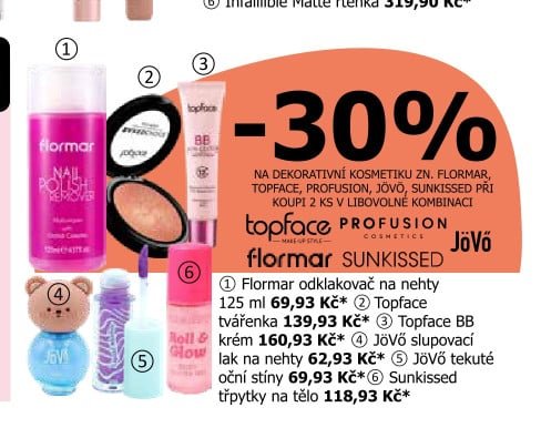 Flormar odlakovač na nehty