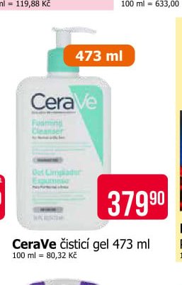 CeraVe čisticí gel 473 ml