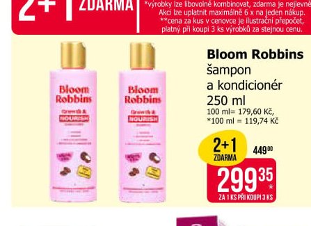 Bloom Robbins šampon a kondicionér 250 ml