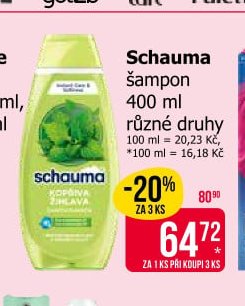 Schauma šampon 400 ml různé druhy