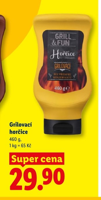 Grilovací hořčice