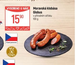 Moravská klobása Globus