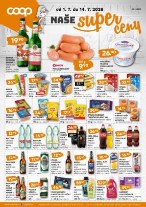 aktuální leták COOP 1.7.2026-14.7.2026