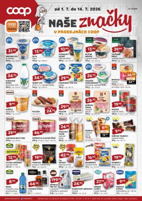 aktuální leták COOP 1.7.2026-14.7.2026