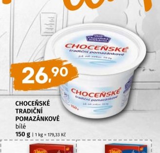 Choceňské tradiční pomazánkové bílé
