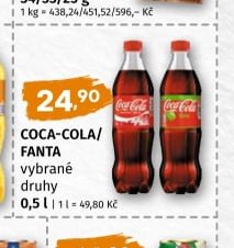 Coca-Cola, Fanta vybrané druhy