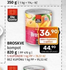 BROSKVE kompot