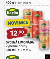 SYCENÁ LIMONÁDA vybrané druhy
