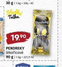 PENDREKY lékořicové
