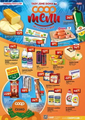 aktuální leták COOP 1.7.2026-14.7.2026