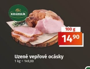 Uzené vepřové ocásky