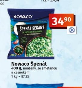 Nowaco Špenát