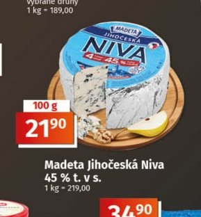 Madeta Jihočeská Niva