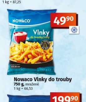 Nowaco Vlnky do trouby