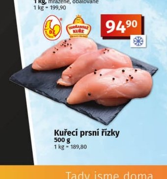 Kuřecí prsní řízky
