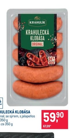 Krahulecká klobása
