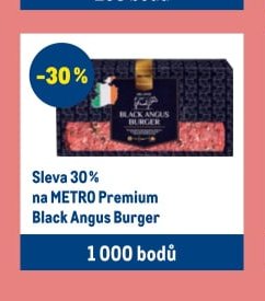 METRO Premium Black Angus Burger