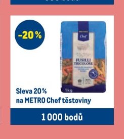 METRO Chef těstoviny