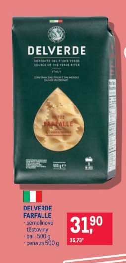 DELVERDE FARFALLE