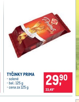 TYČINKY PRIMA