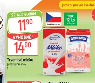 Trvanlivé mléko