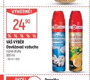 Váš Výběr Osvěžovač vzduchu 300ml