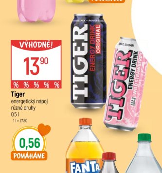 Tiger energetický nápoj