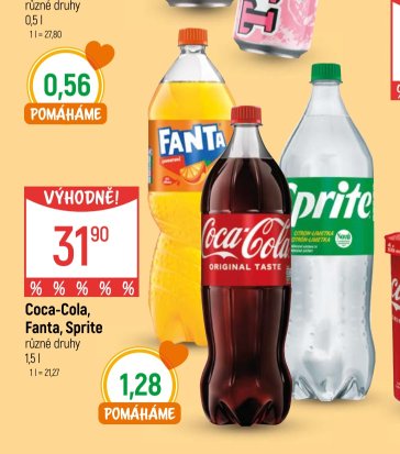 Coca-Cola, Fanta, Sprite