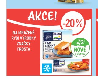 Mražené rybí výrobky značky Frosta