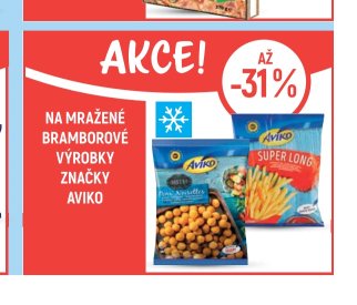 Mražené bramborové výrobky značky Aviko