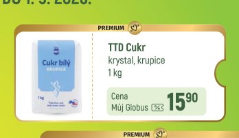 TTD Cukr krystal, krupice