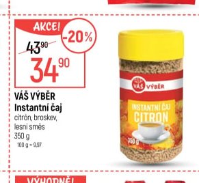 Váš Výběr Instantní čaj - Globus aktualniletaky.eu
