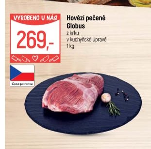 Hovězí pečeně Globus