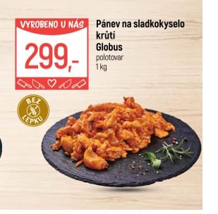 Pánev na sladkokyselo krůtí Globus