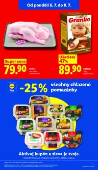 aktuální leták Lidl 6.7.2026-8.7.2026