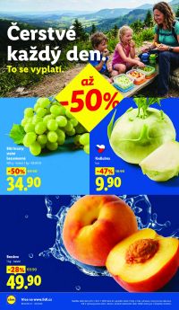 aktuální leták Lidl 6.7.2026-8.7.2026