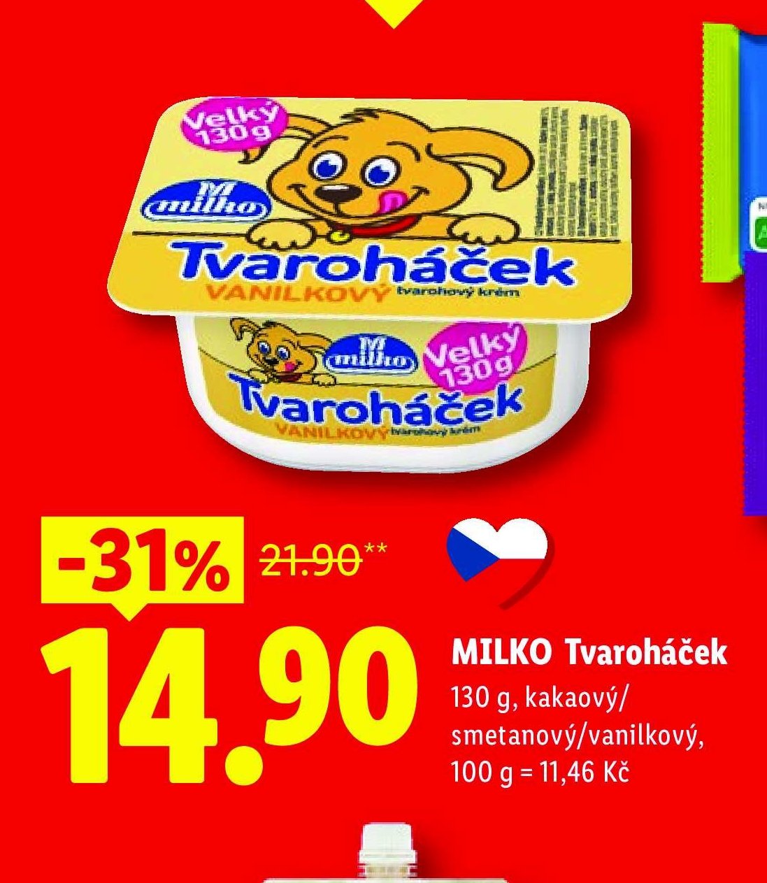 MILKO Tvaroháček