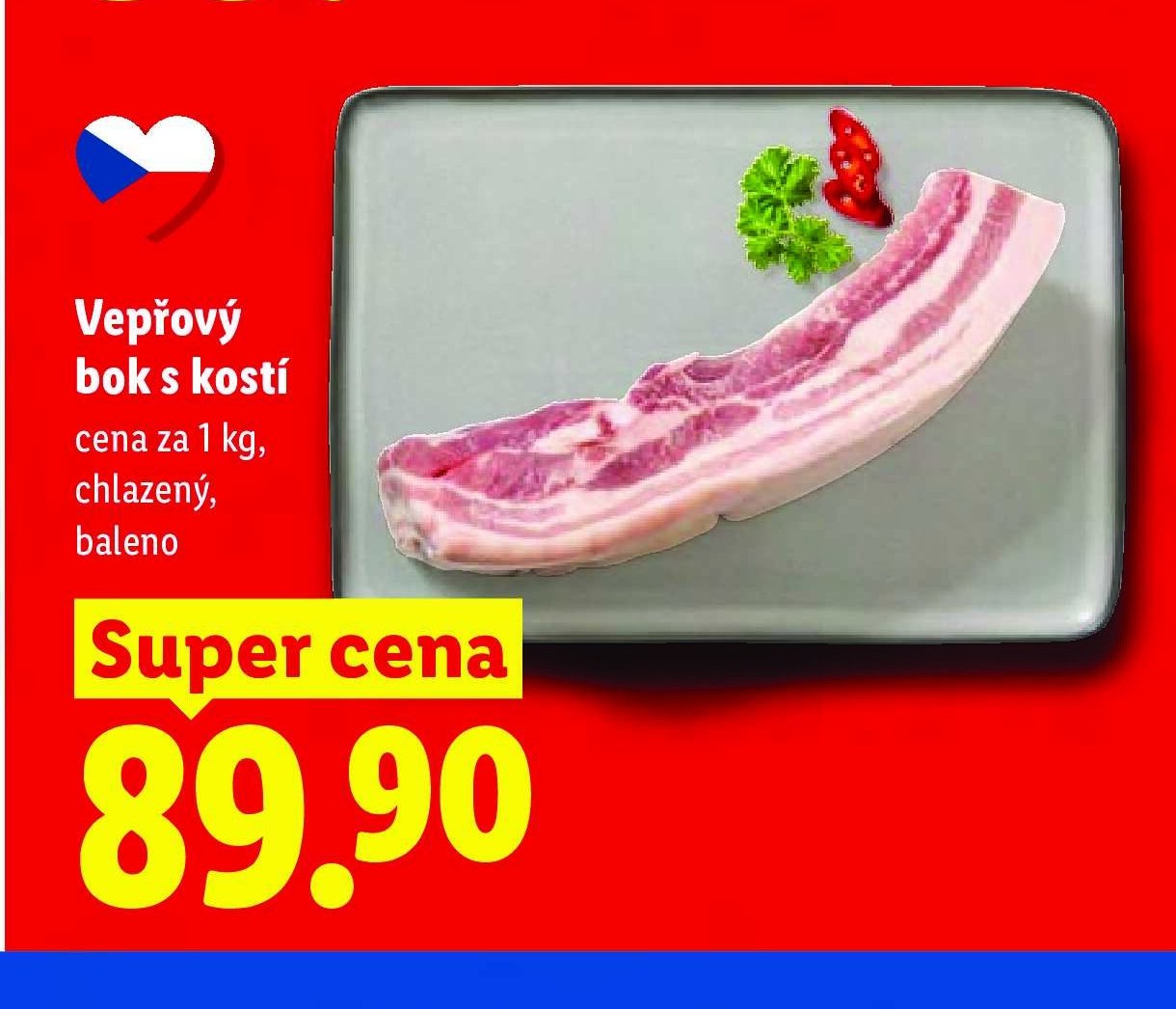 Vepřový bok s kostí