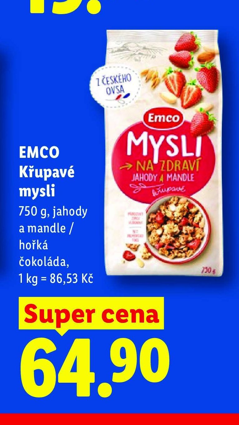 EMCO Křupavé mysli