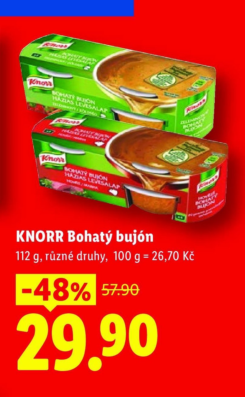 KNORR Bohatý bujón