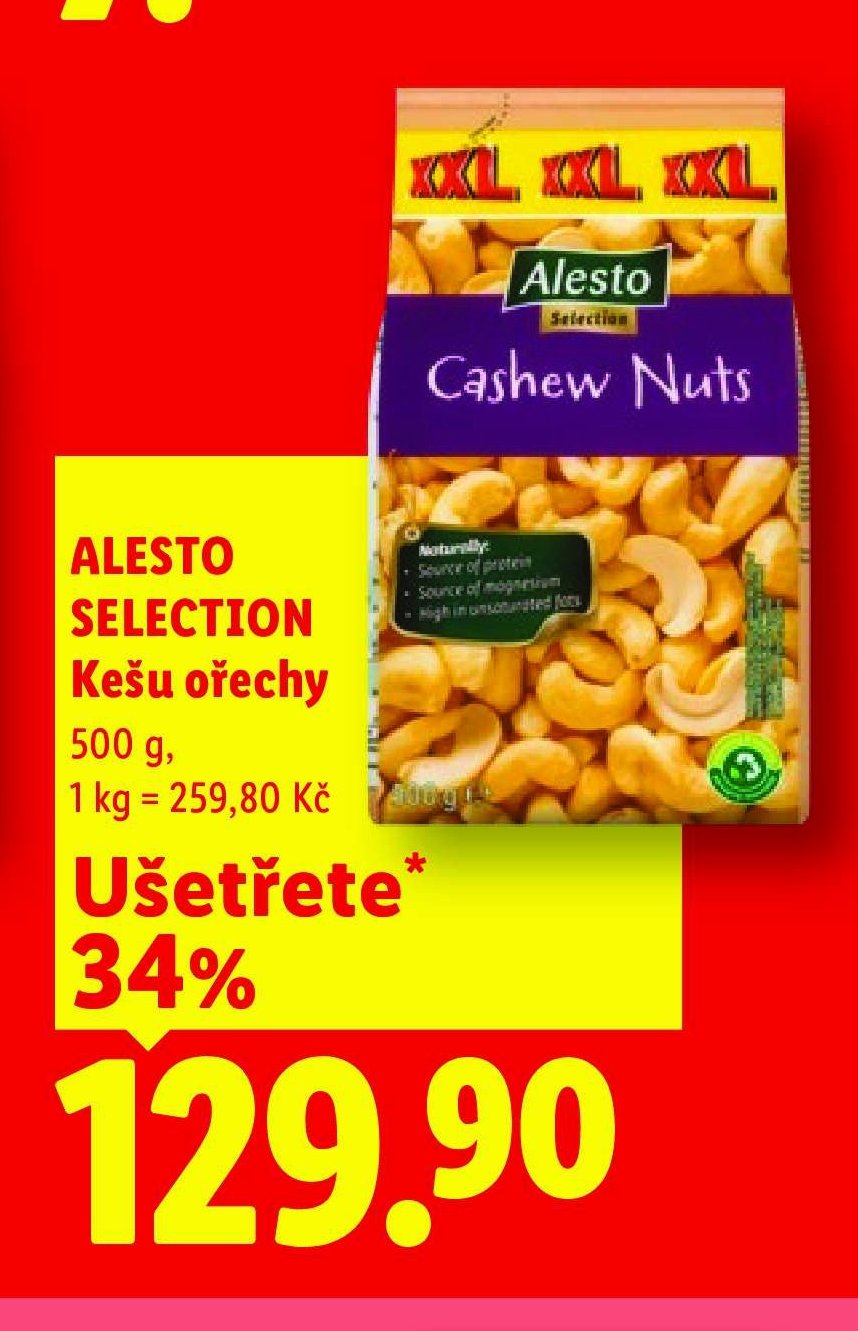 ALESTO SELECTION Kešu ořechy