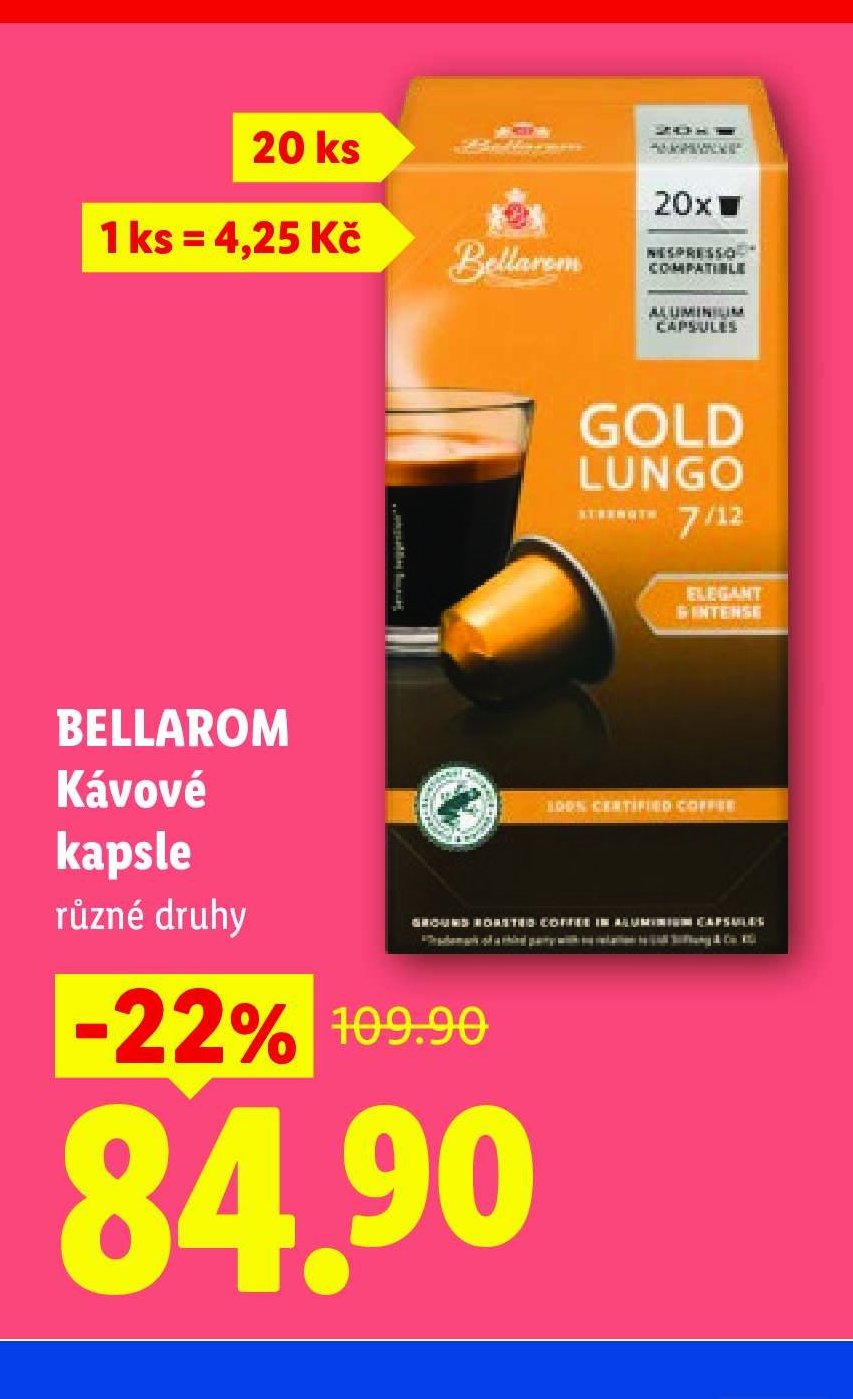BELLAROM Kávové kapsle