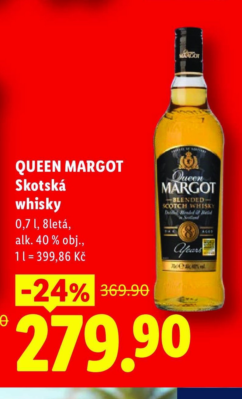 QUEEN MARGOT Skotská whisky
