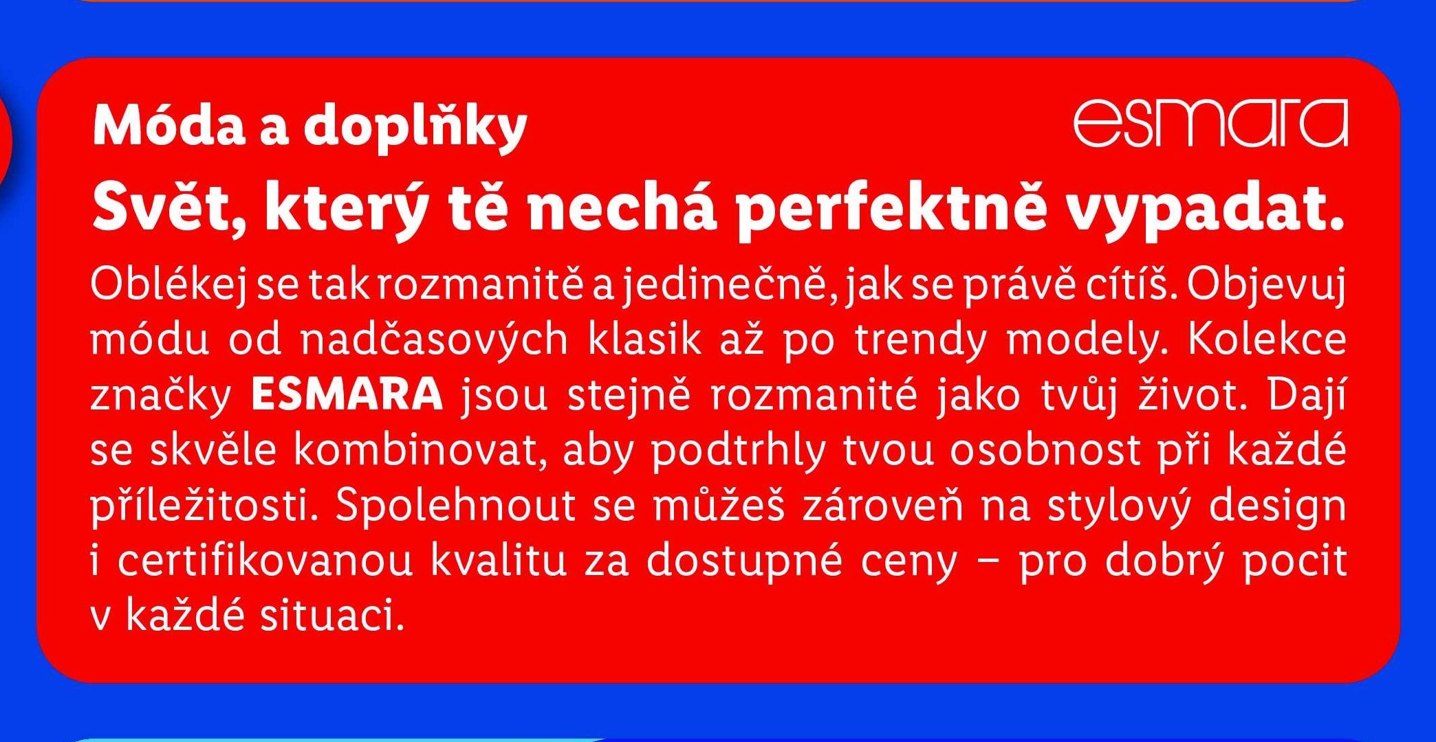 Móda a doplňky