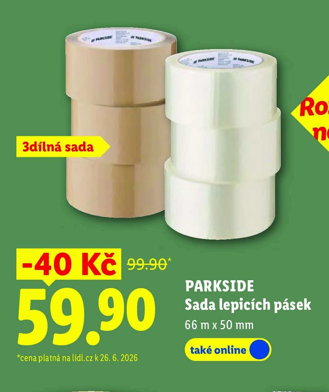 PARKSIDE Sada lepicích pásek