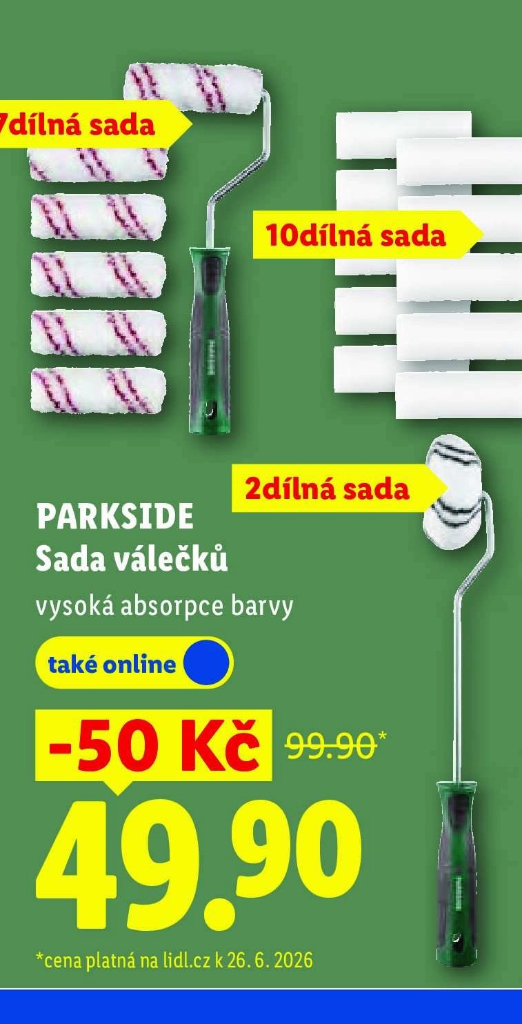 PARKSIDE Sada válečků