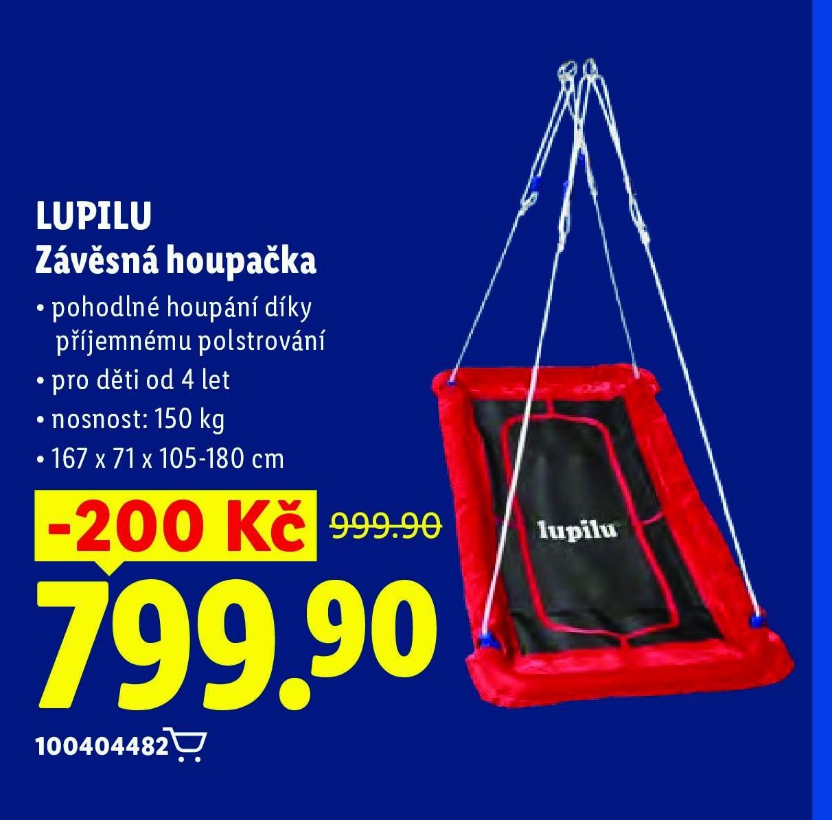 LUPILU Závěsná houpačka