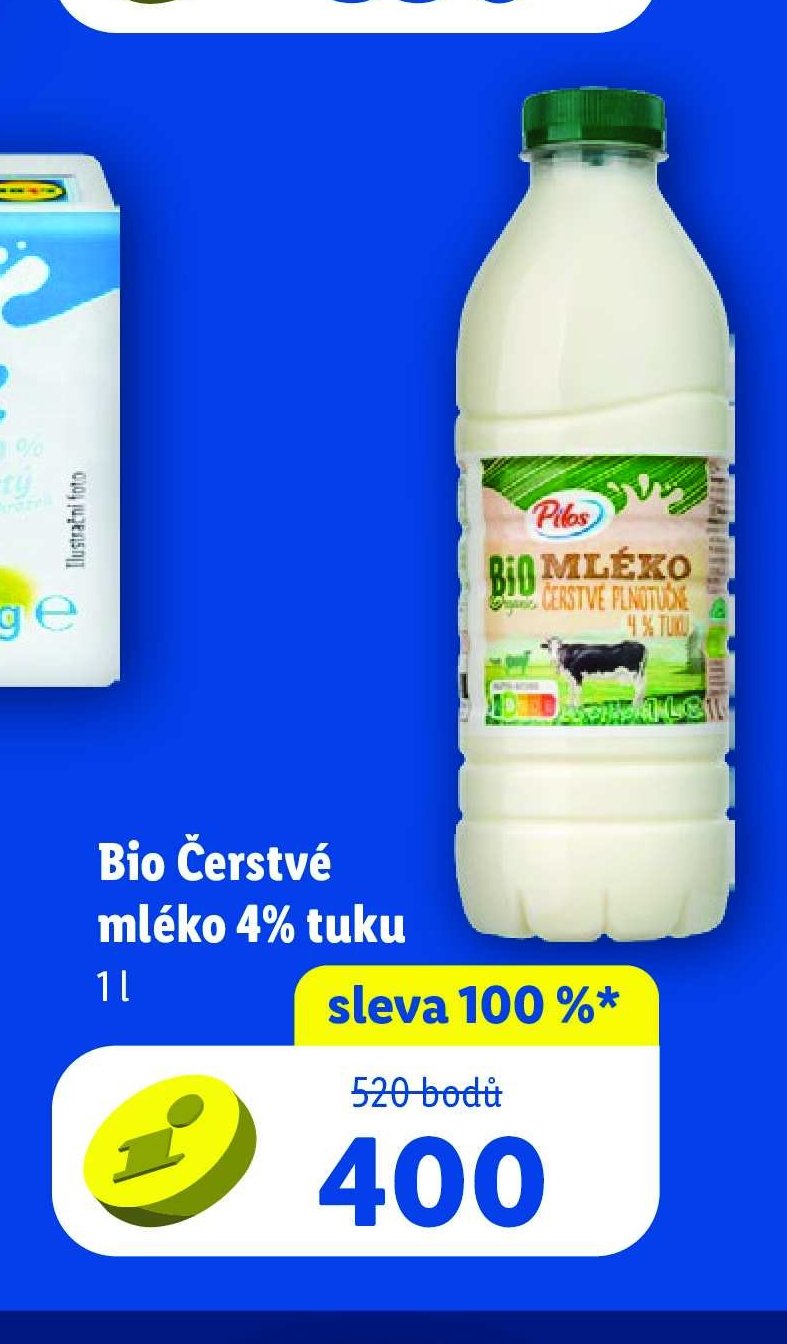 Bio Čerstvé mléko 4% tuku