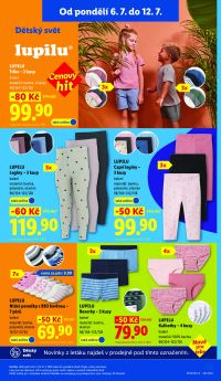aktuální leták Lidl 6.7.2026-12.7.2026