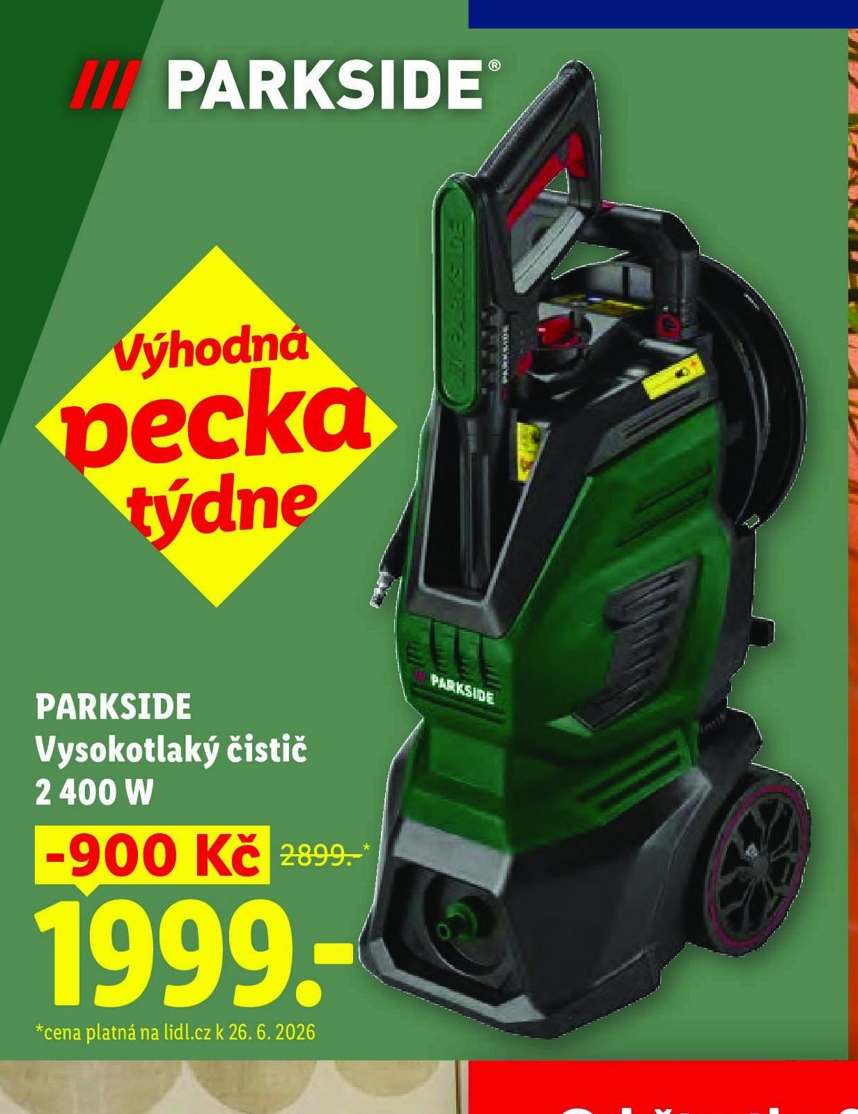 PARKSIDE Vysokotlaký čistič 2 400 W